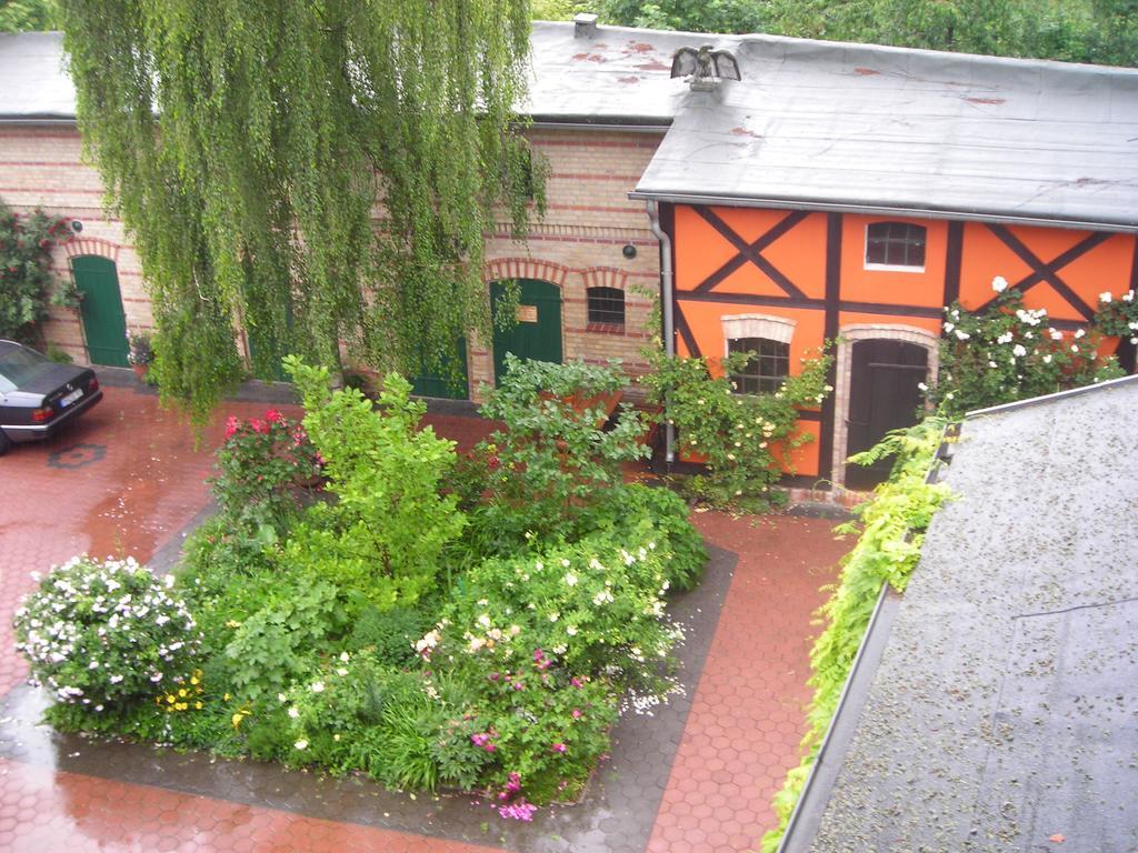 Ferienwohnung Auf Ehem. Alten Bauernhof Liebenwalde Buitenkant foto